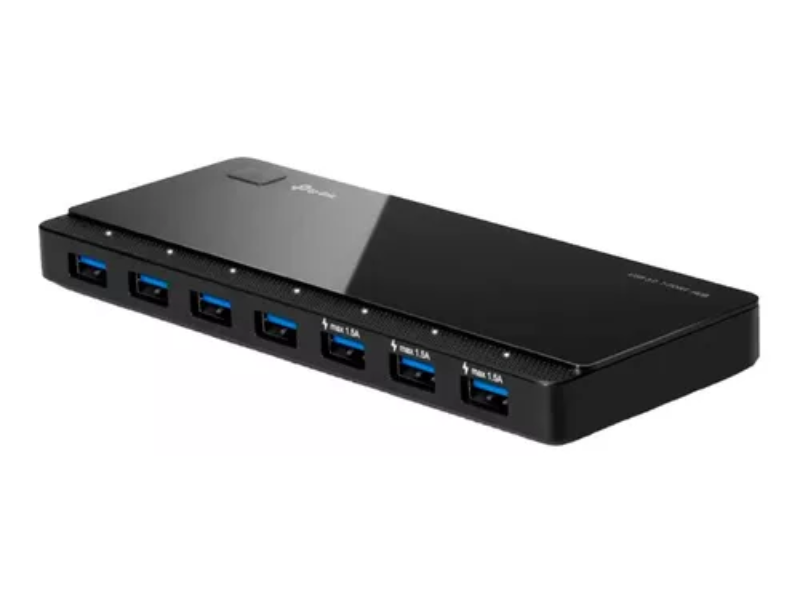 HUB TPLINK UH700 DE 7 PUERTOS USB 3.0 CON 2 PUERTOS DE CARGA UH700